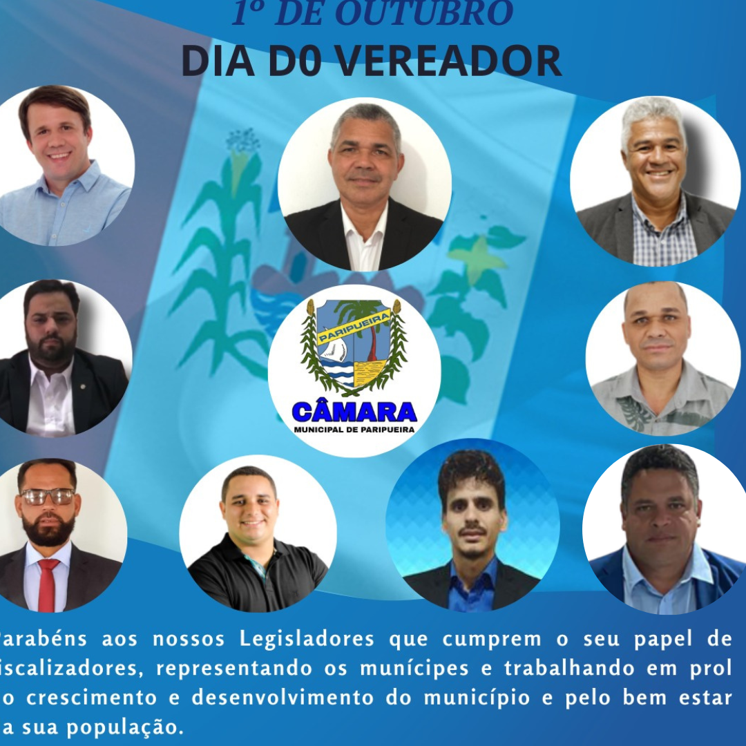 DIA DO LEGISLADOR MUNICIPAL